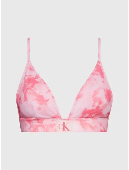 Dámská plavková podprsenka bikini  růžová  model 18354430 - Calvin Klein