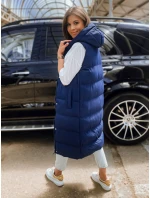 Dámská prošívaná vesta navy blue Dstreet model 21965519 - FashionStreet