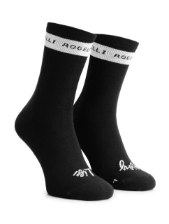 Rogelli CASUAL STRIPE ponožky černé 44-47