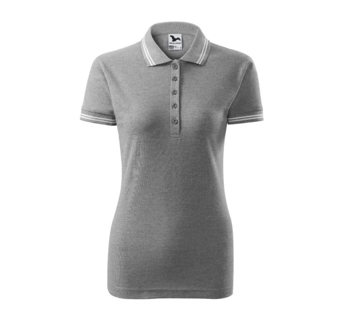 Urban W polokošile model 18727397 tmavě šedá melanžová - Adler