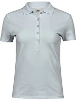 TJ 145 Dámské luxusní těžké strečové piqué polo model 22448771 ice blue - Tee Jays TJ 145 Dámské luxusní těžké strečové piqué polo model 22448771 ice blue - Tee Jays