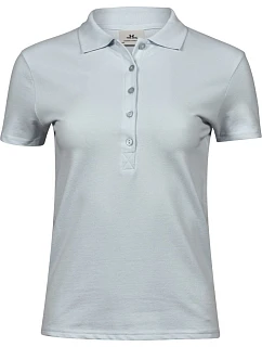 TJ 145 Dámské luxusní těžké strečové piqué polo model 22448771 ice blue - Tee Jays