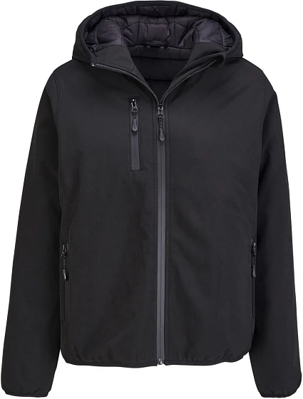 SOL'S Falcon Padded Women Dámská 3-vrstvá zimní softshellová bunda 25.4450 black SOL'S Falcon Padded Women Dámská 3-vrstvá zimní softshellová bunda 25.4450 black