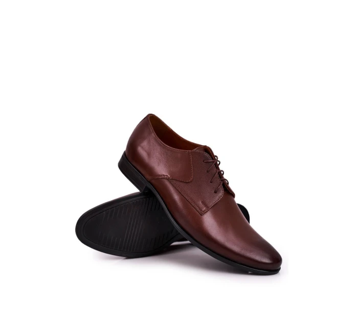 Pánské Kožené Mokasin BEDNAREK Hněde