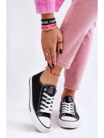 Dámské klasické tenisky černé a bílé model 21607880 - EVENTO Dámské klasické tenisky černé a bílé model 21607880 - EVENTO