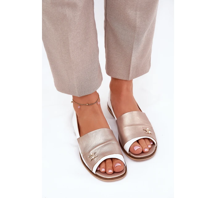 Kožené Elegantní Baletky S   model 21691208 - Zazoo