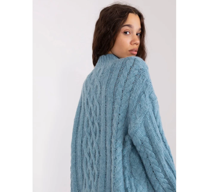 Sweter AT SW  niebieski model 19018672 - FPrice