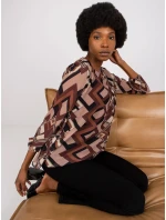 Halenka DHJ BZ 8643 2.67P hnědá Halenka DHJ BZ 8643 2.67P hnědá