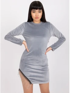 Šaty DHJ SK 6509.82P šedá