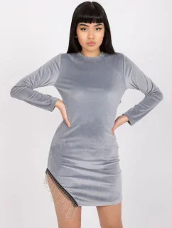 Šaty DHJ SK 6509.82P šedá