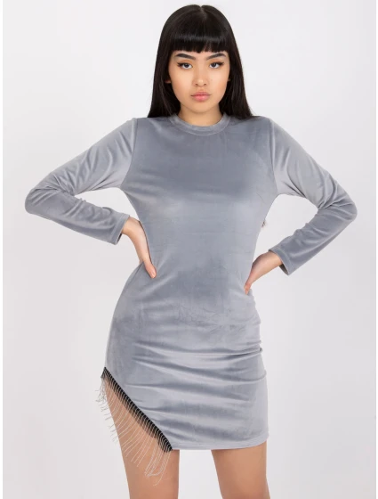 Šaty DHJ SK 6509.82P šedá