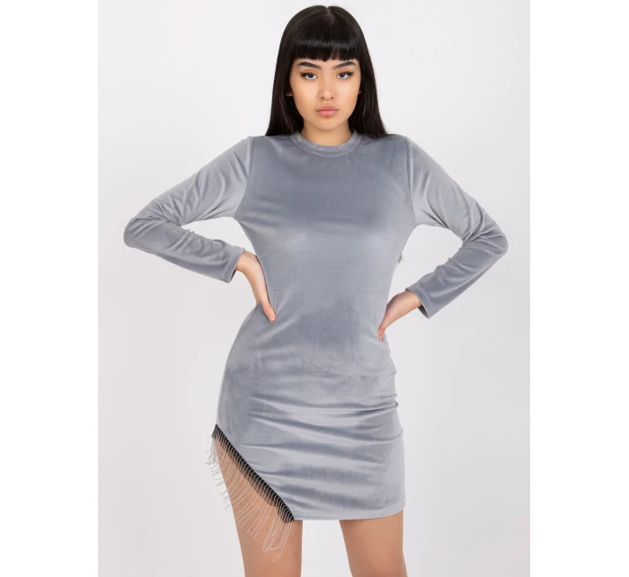 Šaty DHJ SK 6509.82P šedá