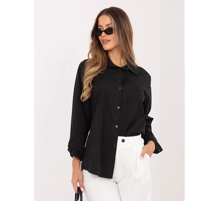 Koszula IT KS model 22074653 czarny - FPrice Koszula IT KS model 22074653 czarny - FPrice