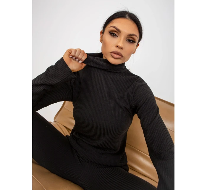 Dámská halenka LK BZ 509192.55P černá - FPrice Dámská halenka LK BZ 509192.55P černá - FPrice