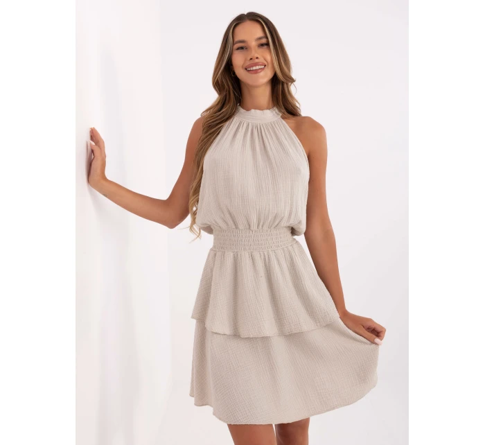 Šaty MI SK 92166.71P béžové