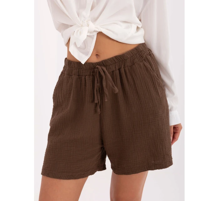 Szorty MO SN model 21253090 brązowy - FPrice Szorty MO SN model 21253090 brązowy - FPrice