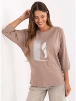 Halenka RV BZ A820.27P tmavě lila Halenka RV BZ A820.27P tmavě lila