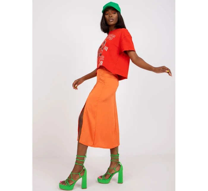 Sukně WN SD 1705.86 oranžová