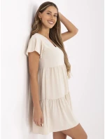 Šaty WN SK 842.01P světle béžová