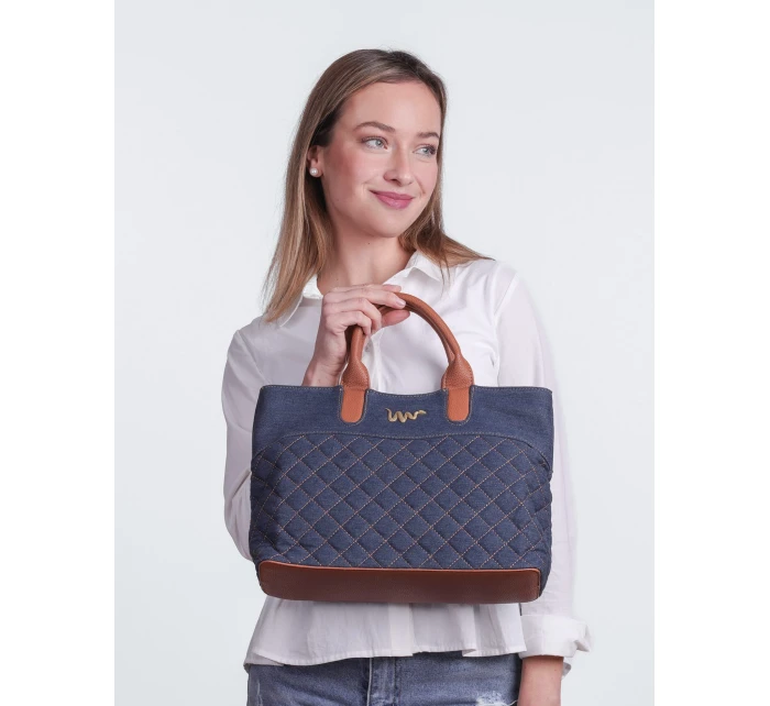 Dámská ikonická džínová kabelka Vuch Christel Denim Dámská ikonická džínová kabelka Vuch Christel Denim