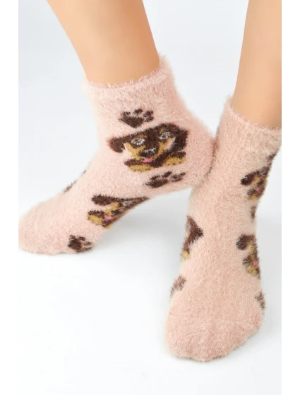 NADÝCHANÉ PONOŽKY PSÍ TLAPKY SP007