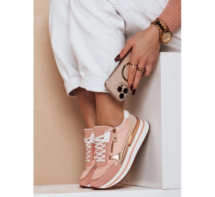 dámské tenisky růžové model 21984182 - Dstreet