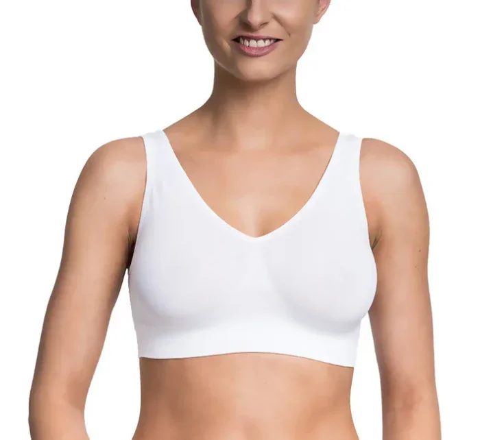 Dámská podprsenka bez kostic typu BRA bílá model 15436471 - Bellinda Dámská podprsenka bez kostic typu BRA bílá model 15436471 - Bellinda
