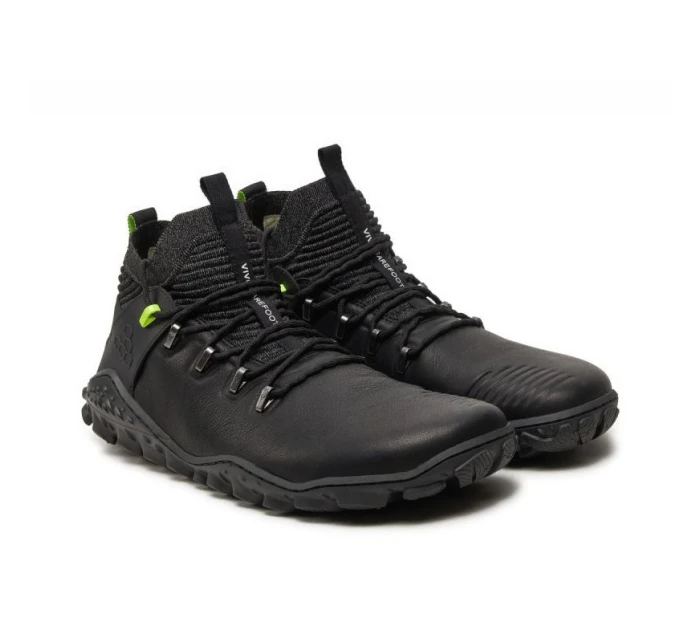 Turistické boty Vivobarefoot Magna Forest ESC - obsidian lime Turistické boty Vivobarefoot Magna Forest ESC - obsidian lime