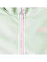 Dívčí softshellová bunda 4F F478 mint 4FJWSS26TSOFF478 47S