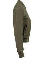 BY 044 Dámská bomber bunda model 22415699 dark olive - Build your Brand BY 044 Dámská bomber bunda model 22415699 dark olive - Build your Brand