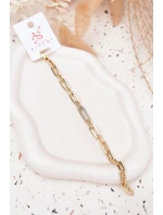 Dámský náramek model 21776915 ze chirurgické oceli zlatý - Boto Dámský náramek model 21776915 ze chirurgické oceli zlatý - Boto