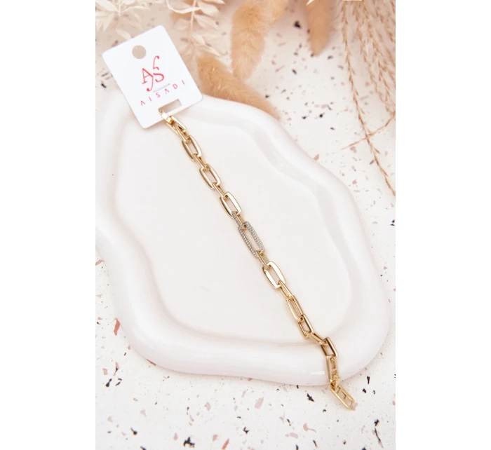 Dámský náramek model 21776915 ze chirurgické oceli zlatý - Boto Dámský náramek model 21776915 ze chirurgické oceli zlatý - Boto