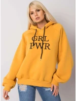 Mikina EM BL 651/3.39X tmavě žlutá