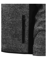 Casual softshellová bunda pánská knit gray