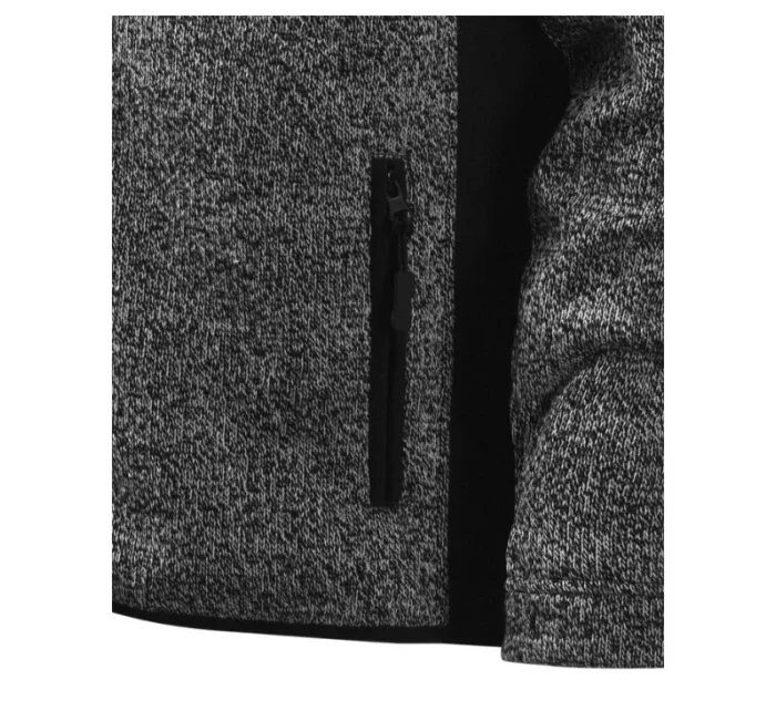 Casual softshellová bunda pánská knit gray