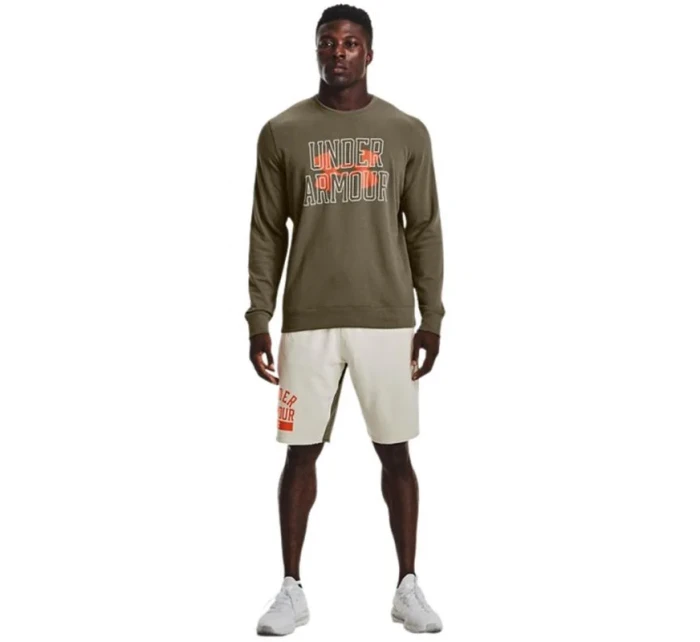 Pánské tričko UA Rival Terry Logo Crew M 1370391 361 - Under Armour Pánské tričko UA Rival Terry Logo Crew M 1370391 361 - Under Armour