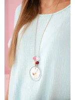 Mušelínová halenka s náhrdelníkem mincovna Mušelínová halenka s náhrdelníkem mincovna