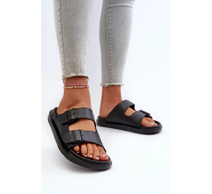 Lehké Pěnové Dámské Žabky S Big Star Černé model 21660710 - Big Star Shoes