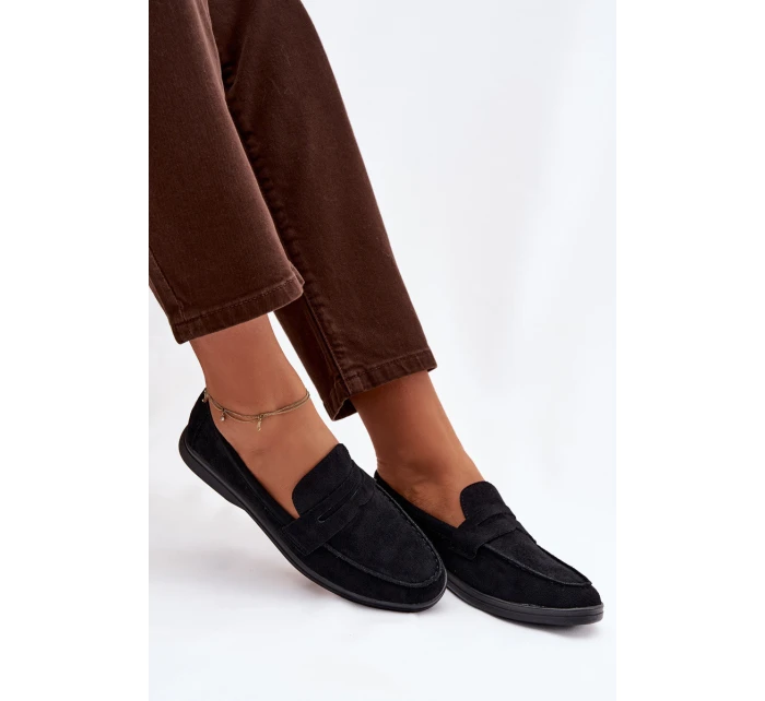 Dámské z eko semiše černé model 21900403 - Boto Dámské z eko semiše černé model 21900403 - Boto