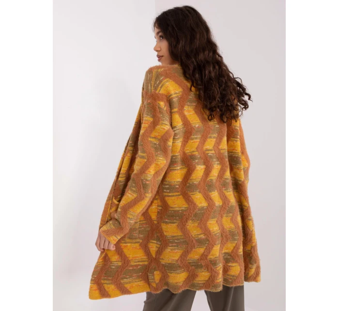 Sweter AT SW model 19018641 ciemny żółty - FPrice