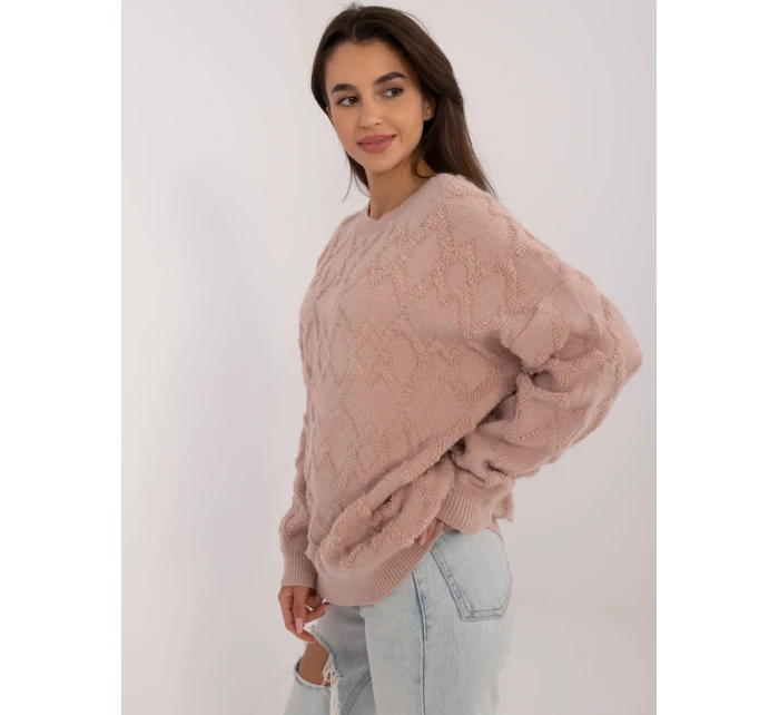 Jumper AT SW 2361.61 tmavě růžový Jumper AT SW 2361.61 tmavě růžový