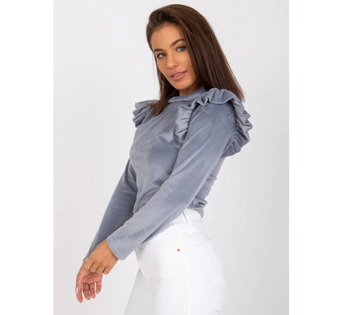 Halenka DHJ BZ 6533B.85 šedá