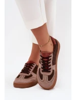 Dámské semišové barefoot tenisky Zazoo – hnědé Dámské semišové barefoot tenisky Zazoo – hnědé