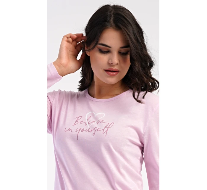 Dámské pyžamo dlouhé Believe Dámské pyžamo dlouhé Believe