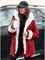 Dámská zimní bunda ARCTIC červená FashionStreet TY5404