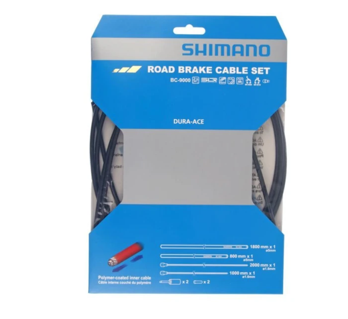 Polymerová brzdová lanka a pláště SHIMANO BC-9000