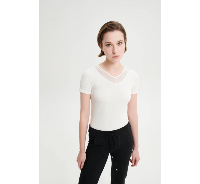 Vamp - Jednobarevné kalhoty s kapsami 19304 - Vamp