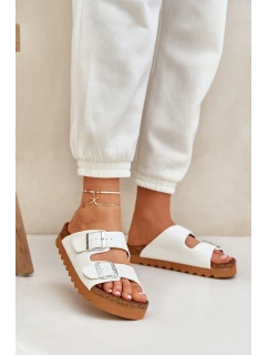 Klasické dámské pantofle Big Star model 21682548 bílé - Big Star Shoes