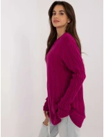 Jumper AT SW 2343.88 tmavě fialový Jumper AT SW 2343.88 tmavě fialový