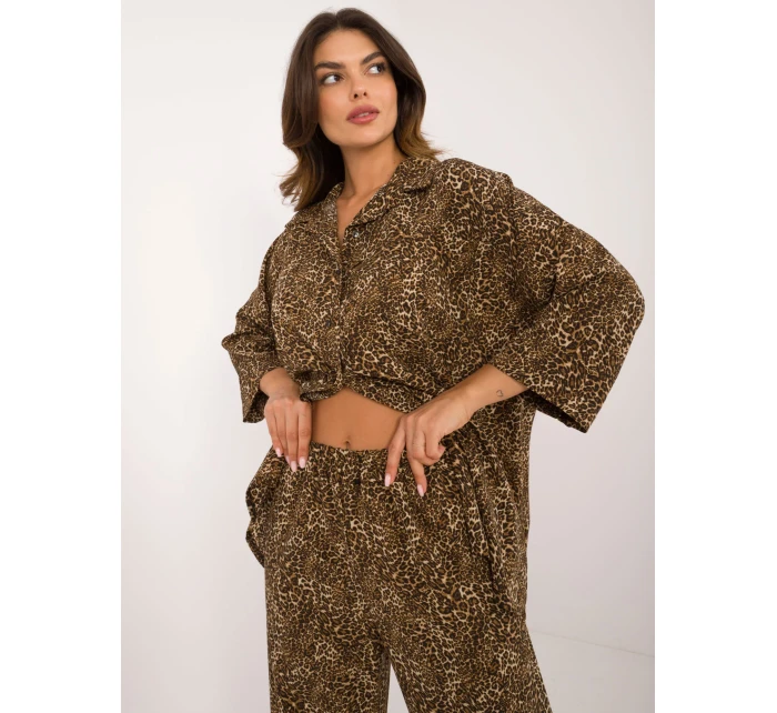 Komplet DHJ KMPL czarno beżowy model 20493310 - FPrice Komplet DHJ KMPL czarno beżowy model 20493310 - FPrice